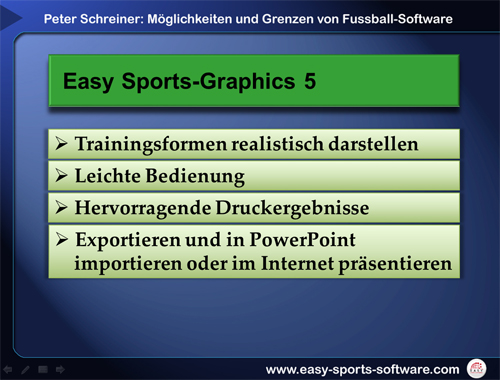 Fussballsoftware Vortrag 09
