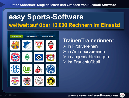 Fussballsoftware Vortrag 11