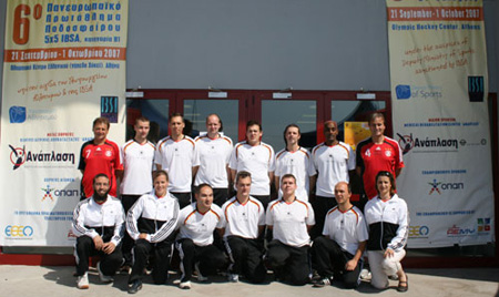 Fußball Blinden-Nationalmannschaft Deutschland bei der EM 2007