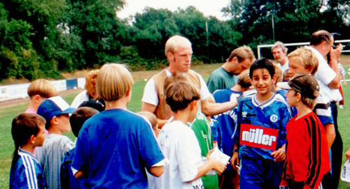 1994 - Yves Eigenrauch bei der Schalke Fussballschule