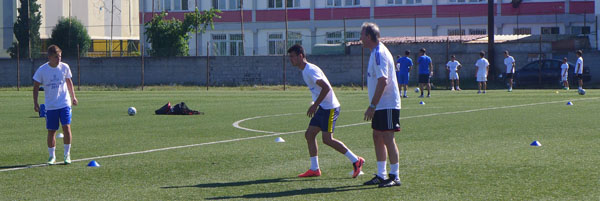 Fußballtraining - Passtraining und Coaching