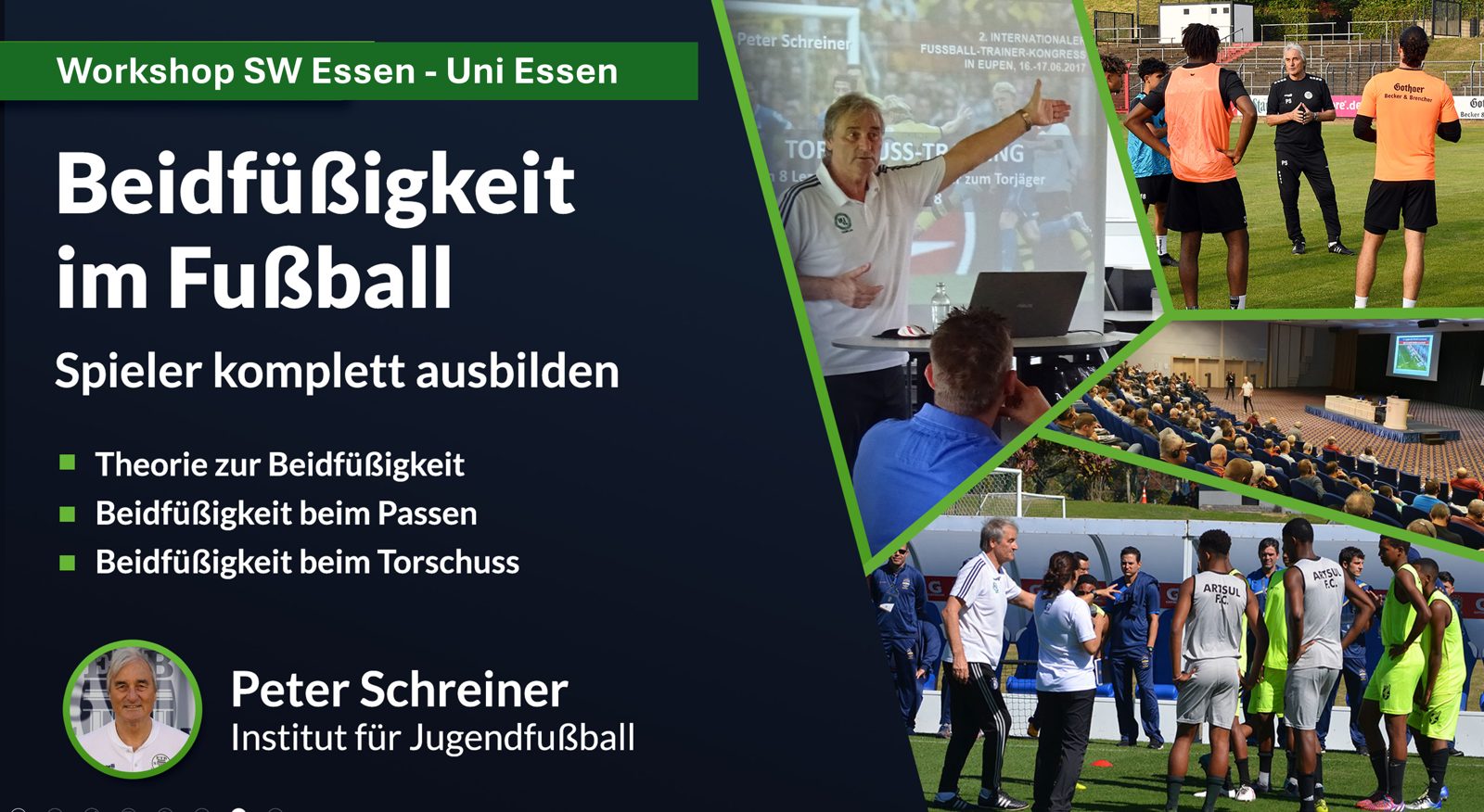 Workshop SW Essen – Uni Essen: Beidfüßigkeit im Fußball