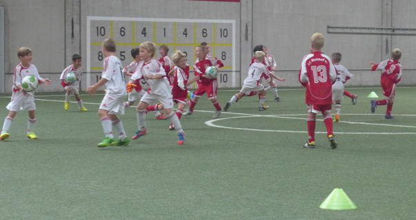 Aufwärmspiel für die U10 machte sehr viel Freude