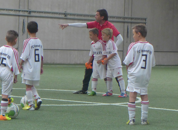 Wichtig für die Fussballtrainer des Seminars: Altersgerechtes Coaching