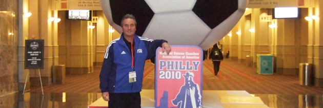 Peter Schreiner auf dem NSCAA Convention 2010